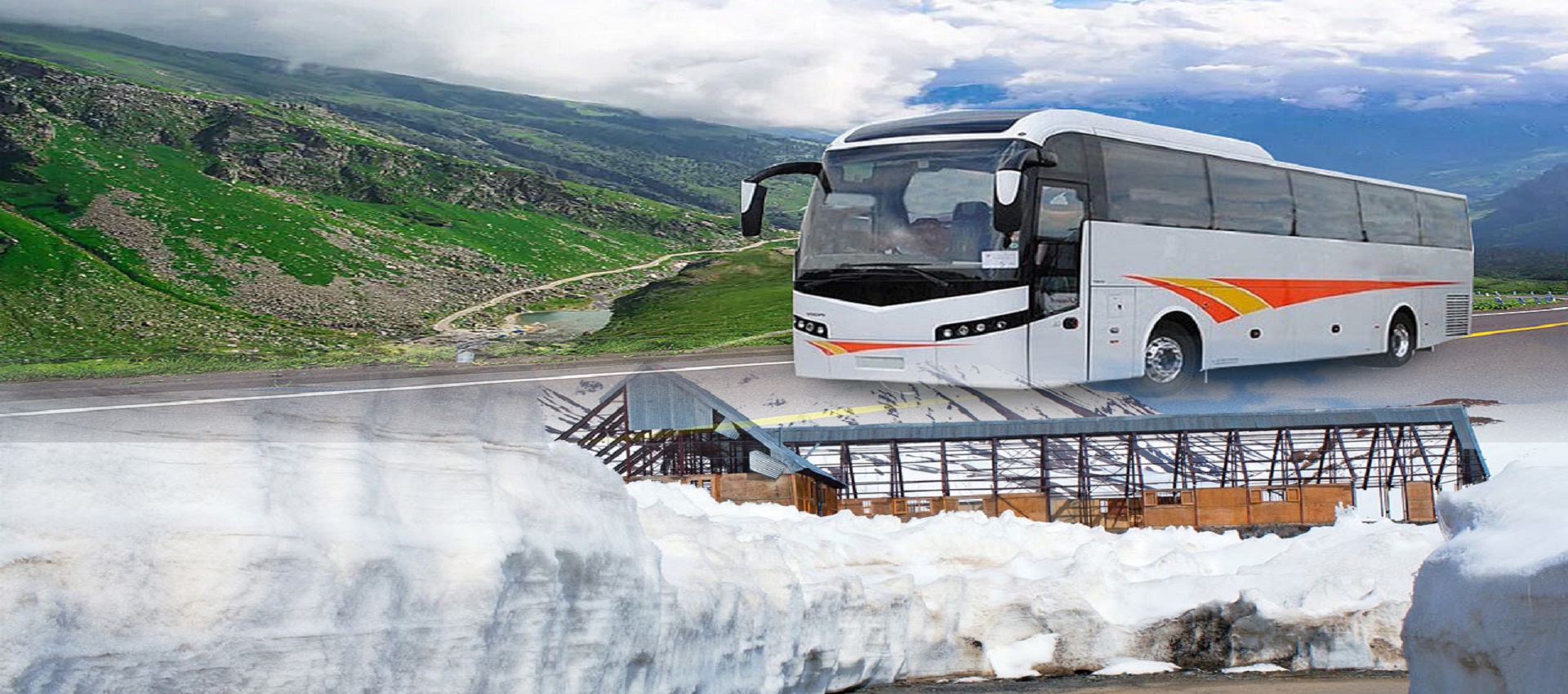 Dharamshala Volvo Bus Tour