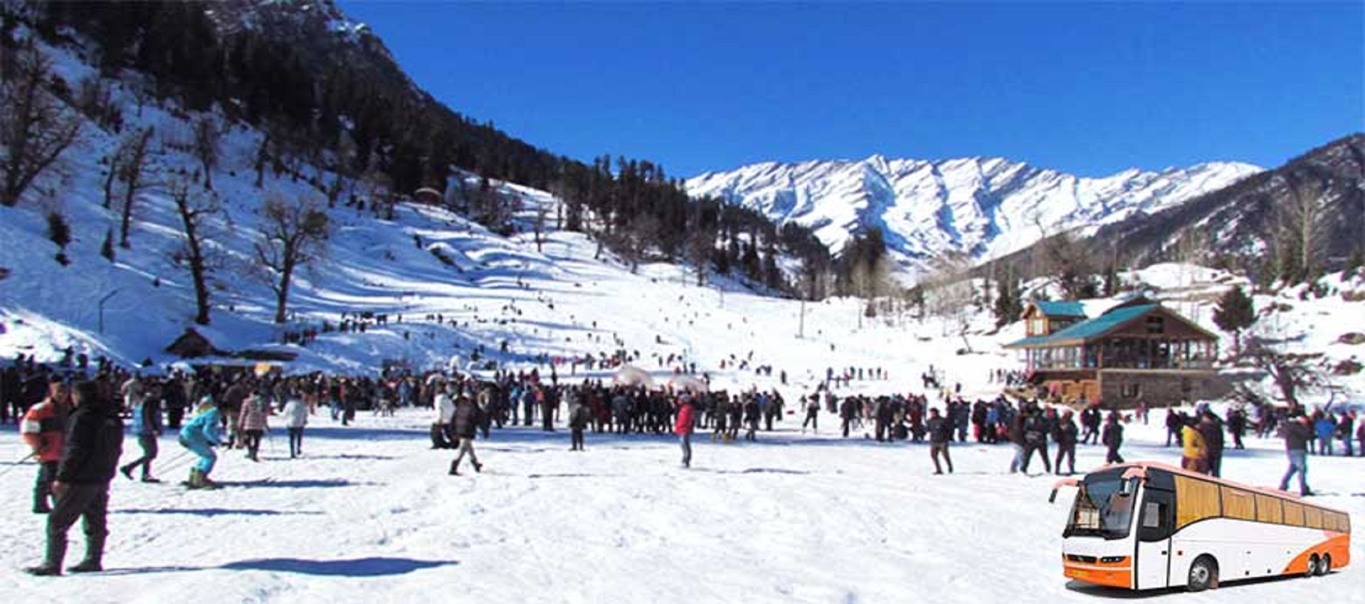 Kullu Manali Tour By Volvo Bus