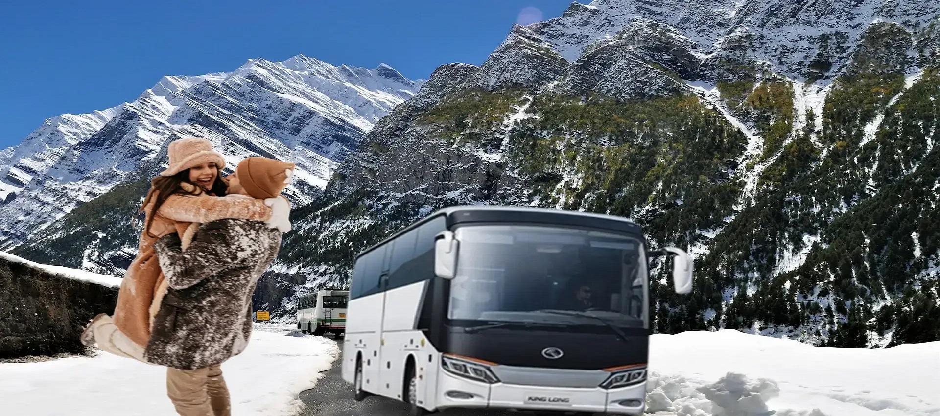Kullu Manali Volvo Bus Tour