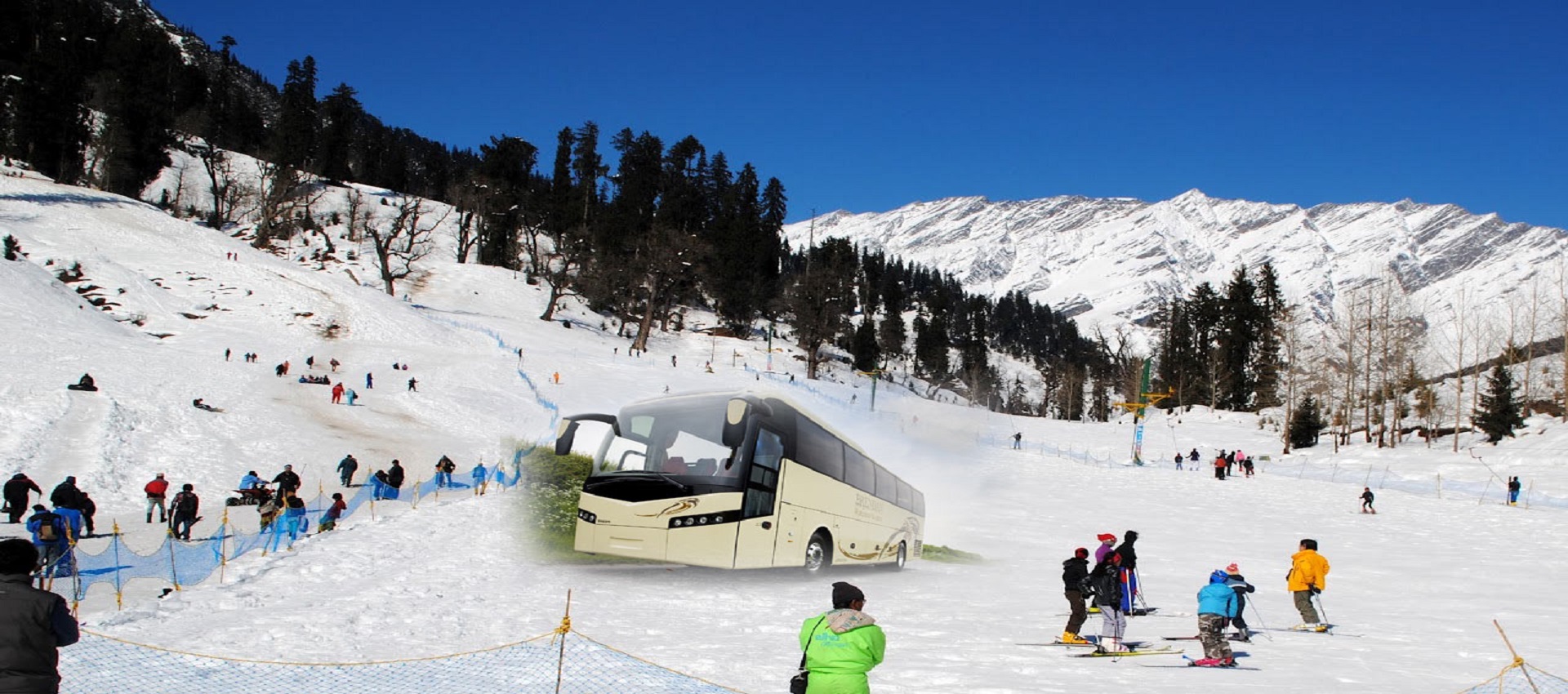 Manali Tour By Volvo Bus